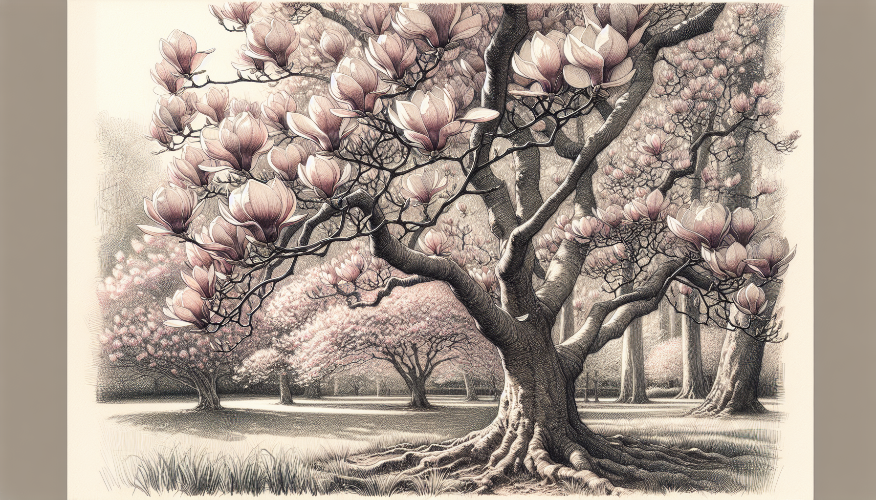 magnolia trees image