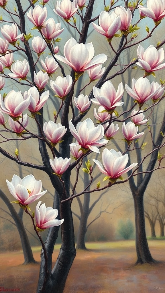 magnolia trees image